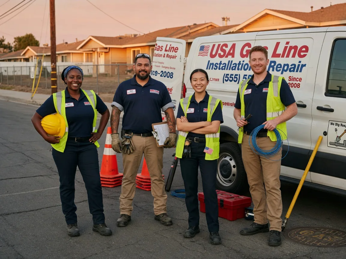 Gas Line Installation company in Powderly, TX